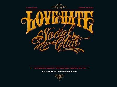 Exciting News for Miami Ink & NY Ink’s Ami James Fans – ‘Love Hate Social Club’ Tattoo Studio to Open in November 2012
