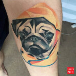 Phoebe the Pug Tattoo