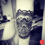 Mandela Pug Tattoo on Petra Mosterd