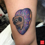 Puglie Pug Inspired Tattoo by Christina Hock of the Dolorosa Tattoo Company